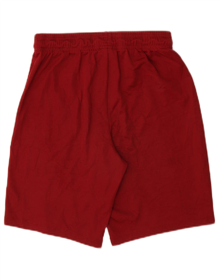 Nike Dri Fit - Pantalones cortos deportivos para hombre (poliéster), color rojo