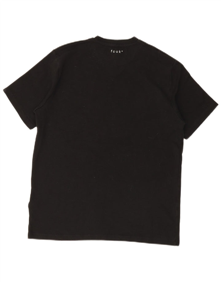 FRENCH CONNECTION Camiseta Hombre XL Negro