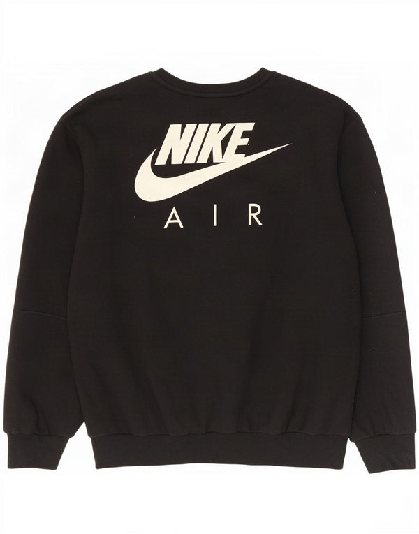 Nike - Sudadera gráfica para hombre, talla 2XL, algodón negro