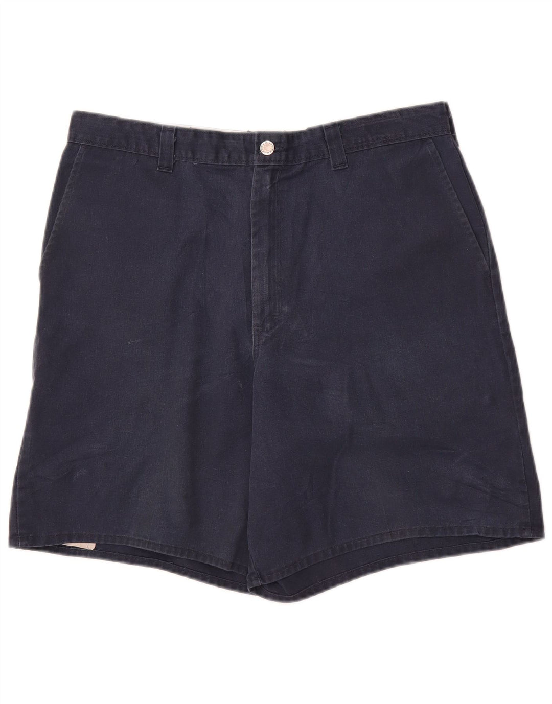 DICKIES Mens Cargo Shorts W36 Large Navy Blue Cotton