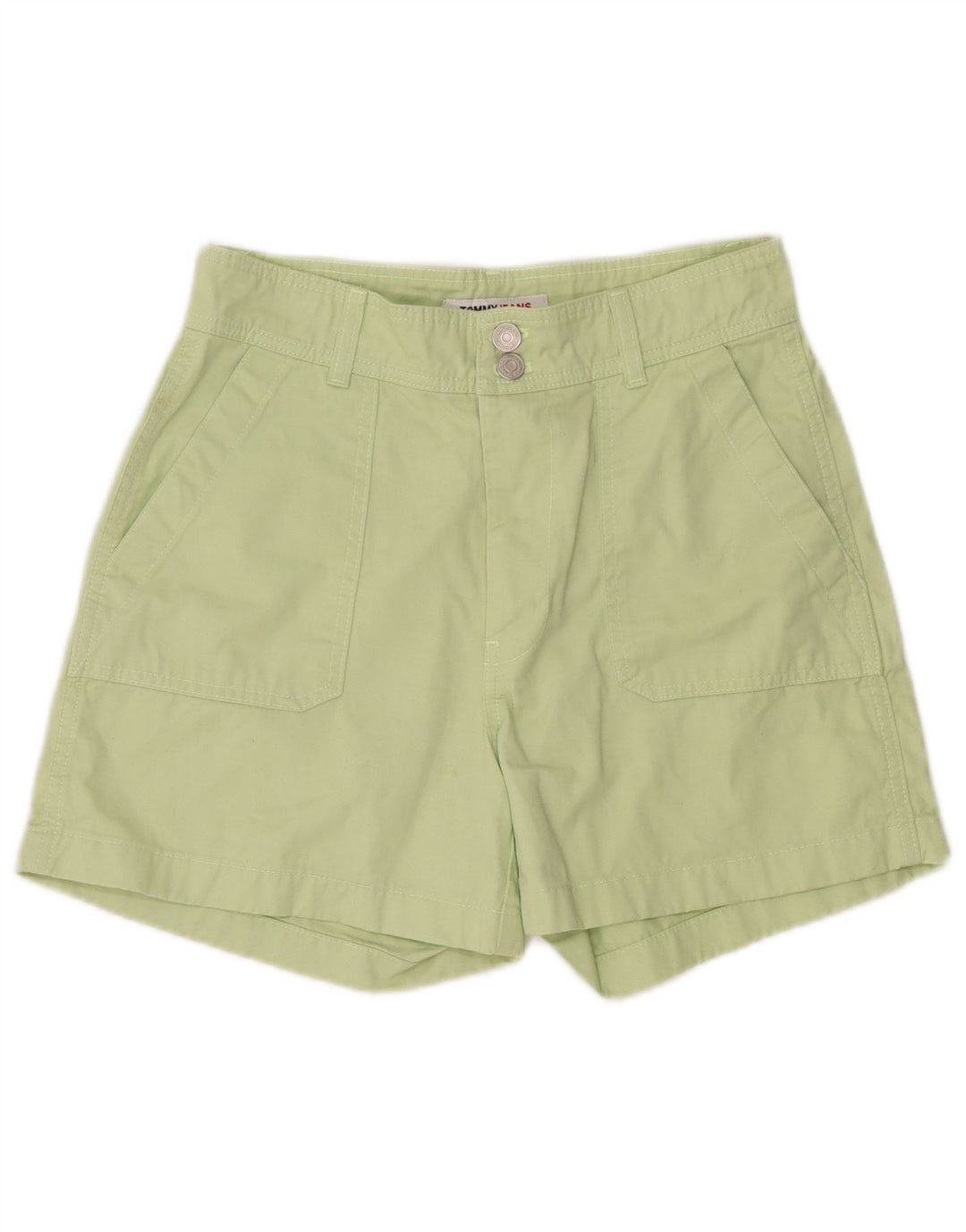 Shorts Chinos Tommy Hilfiger Mujer W30 Verde Medio