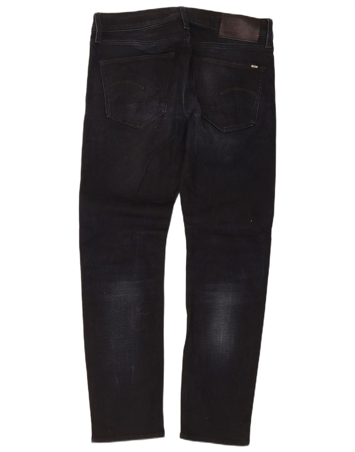 Vaqueros ajustados para hombre G-Star W32 L30 Algodón negro