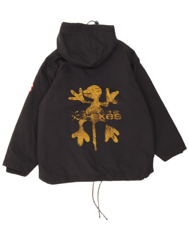 XS Exes Chaqueta cortavientos con capucha para niño 12-13 años Poliamida negro