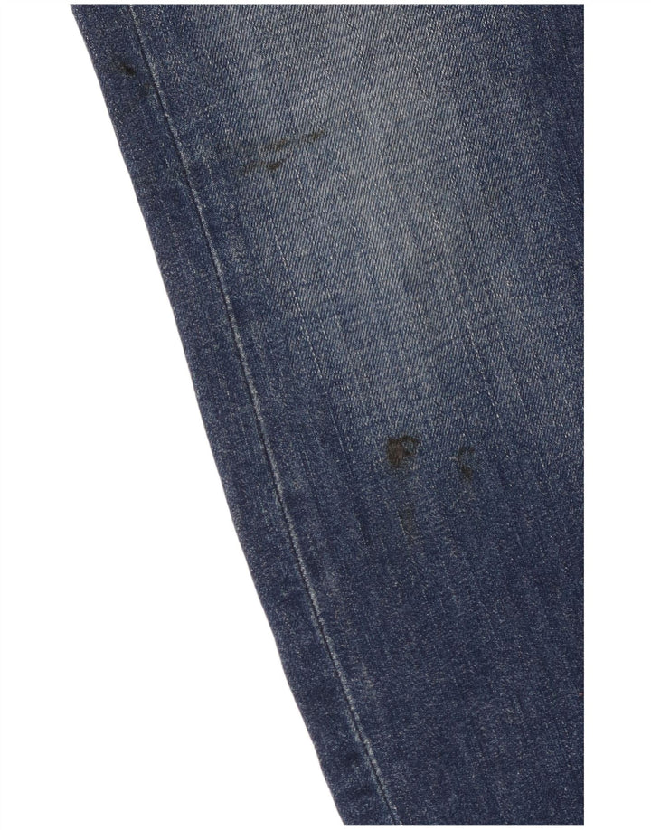 Levi's Hombre 519 Slim Jeans W31 L32 Algodón Azul