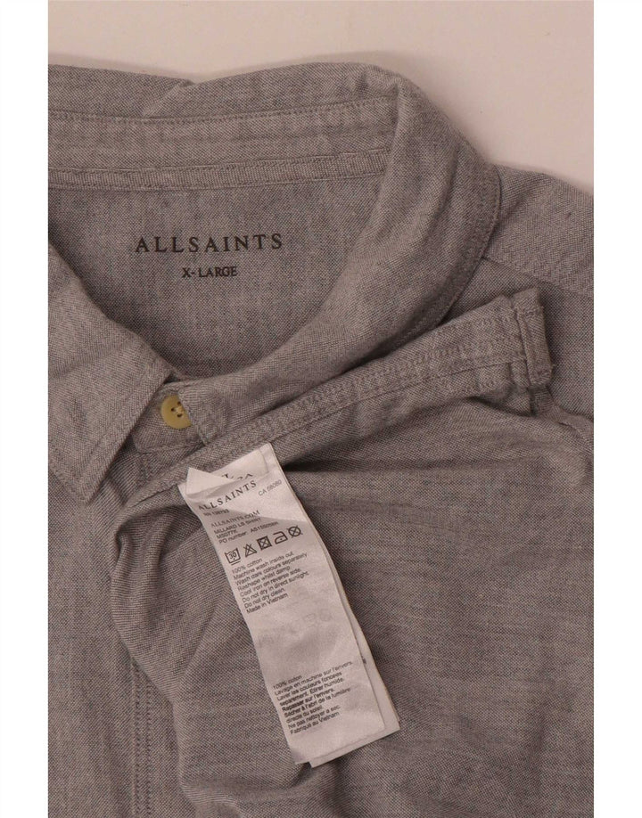 Camisa Todos Los Santos Hombre XL Gris Algodón