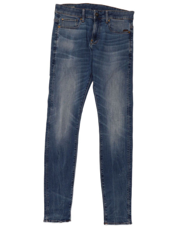 Replay Vaqueros pitillo para hombre W30 L34 Algodón azul