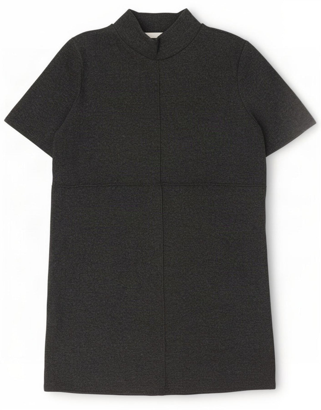 Zara Vestido tipo jersey para mujer UK 46 Poliéster gris grande