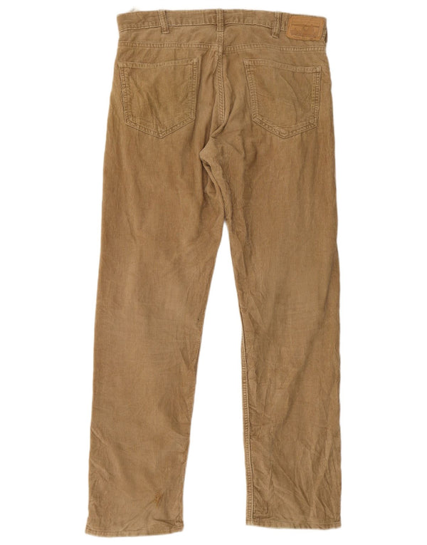 Pantalón Recto De Pana Patagonia Hombre W32 L32 Algodón Beige