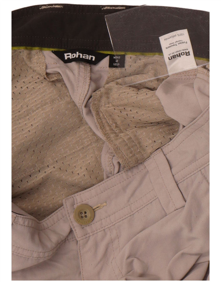 Pantalón chino recto Rohan Hombre W32 L34 Poliamida gris