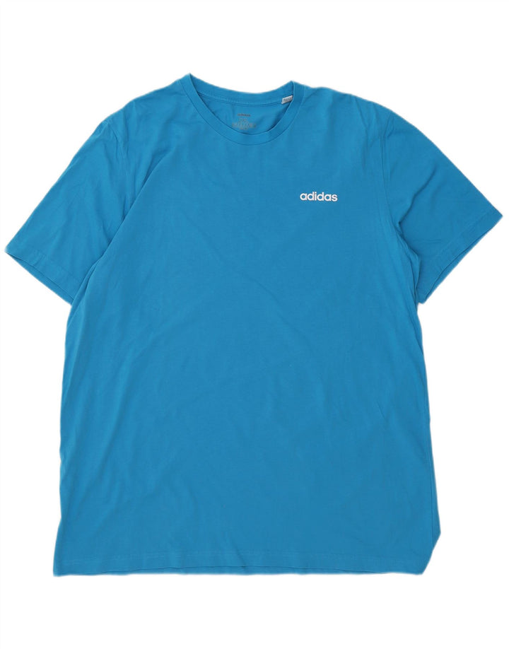 Adidas Camiseta Hombre Top 2XL Algodón Azul