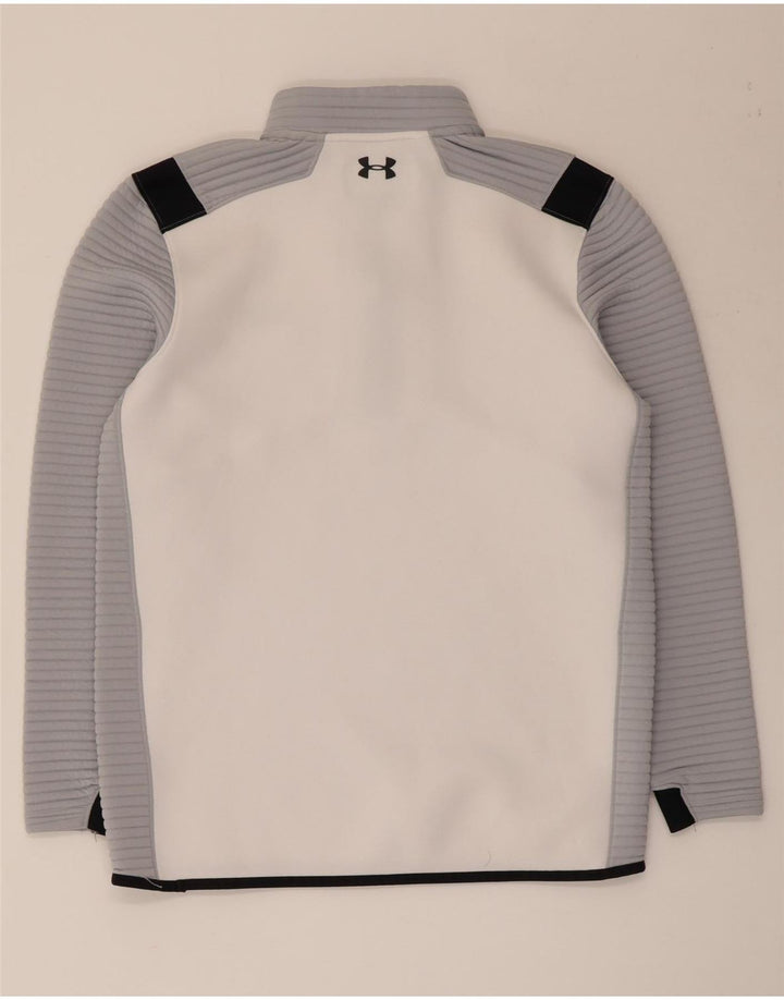 Under Armour Cold Gear Jersey Chándal Top Medium Blanco Colorblock