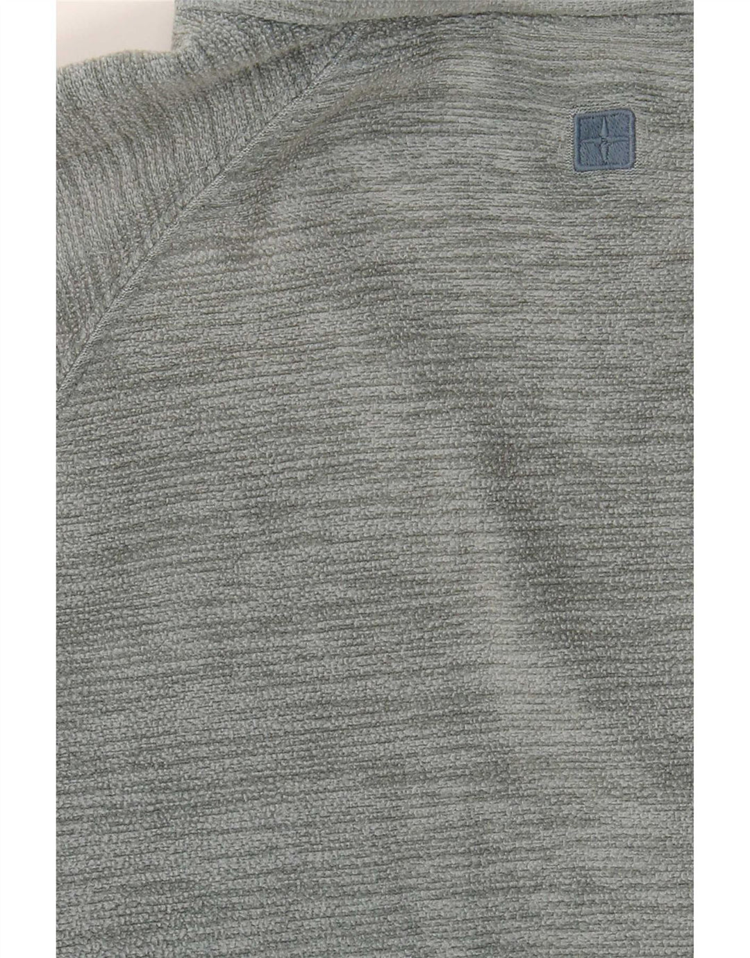 Jersey de forro polar con cuello y cremallera para hombre de Mountain Warehouse Azul medio