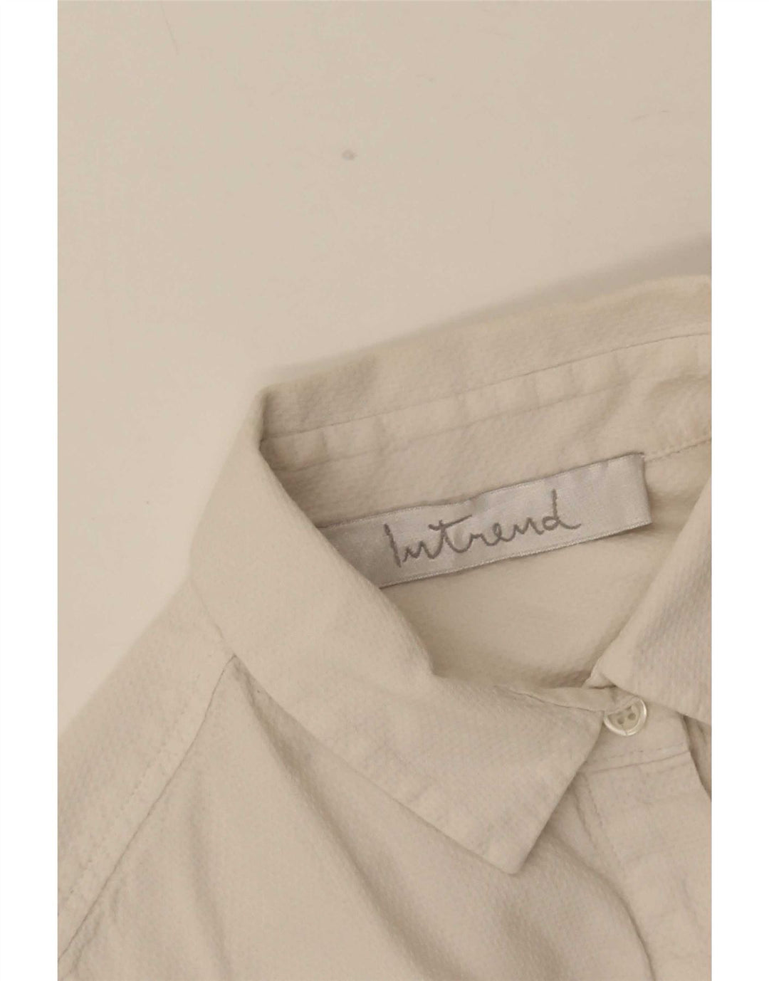 Camisa Intrend para mujer UK 44 Medium White