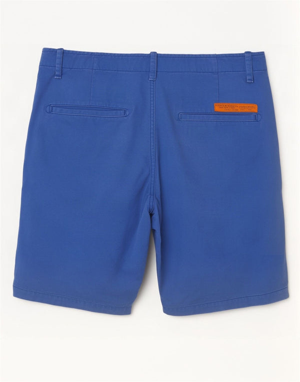 Pantalones Cortos Chinos Scotch & Soda Hombre W30 Algodón Azul Medio