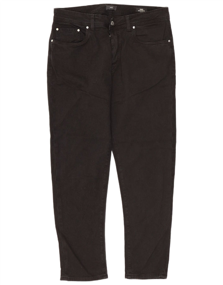 Vaqueros Liu Jo Fred Regular para hombre W36 L29 Algodón negro
