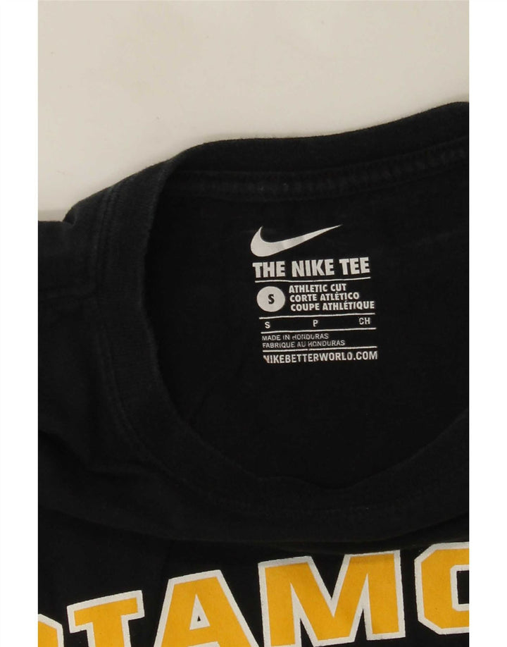 Nike - Camiseta con gráfico de diamantes para hombre, talla pequeña, color negro