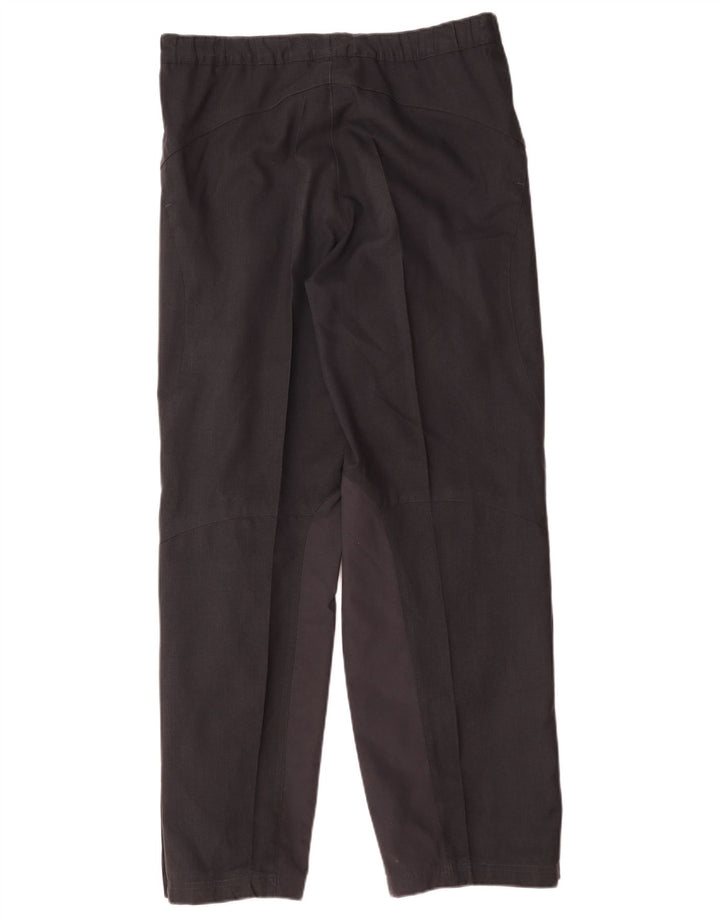 Pantalón impermeable de equitación Adidas para hombre W34 L33 Poliamida gris