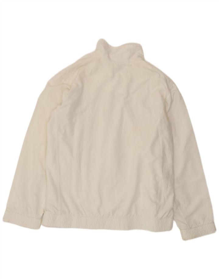 Nike - Chaqueta de chándal para hombre, talla 41/43, poliéster blanco grande
