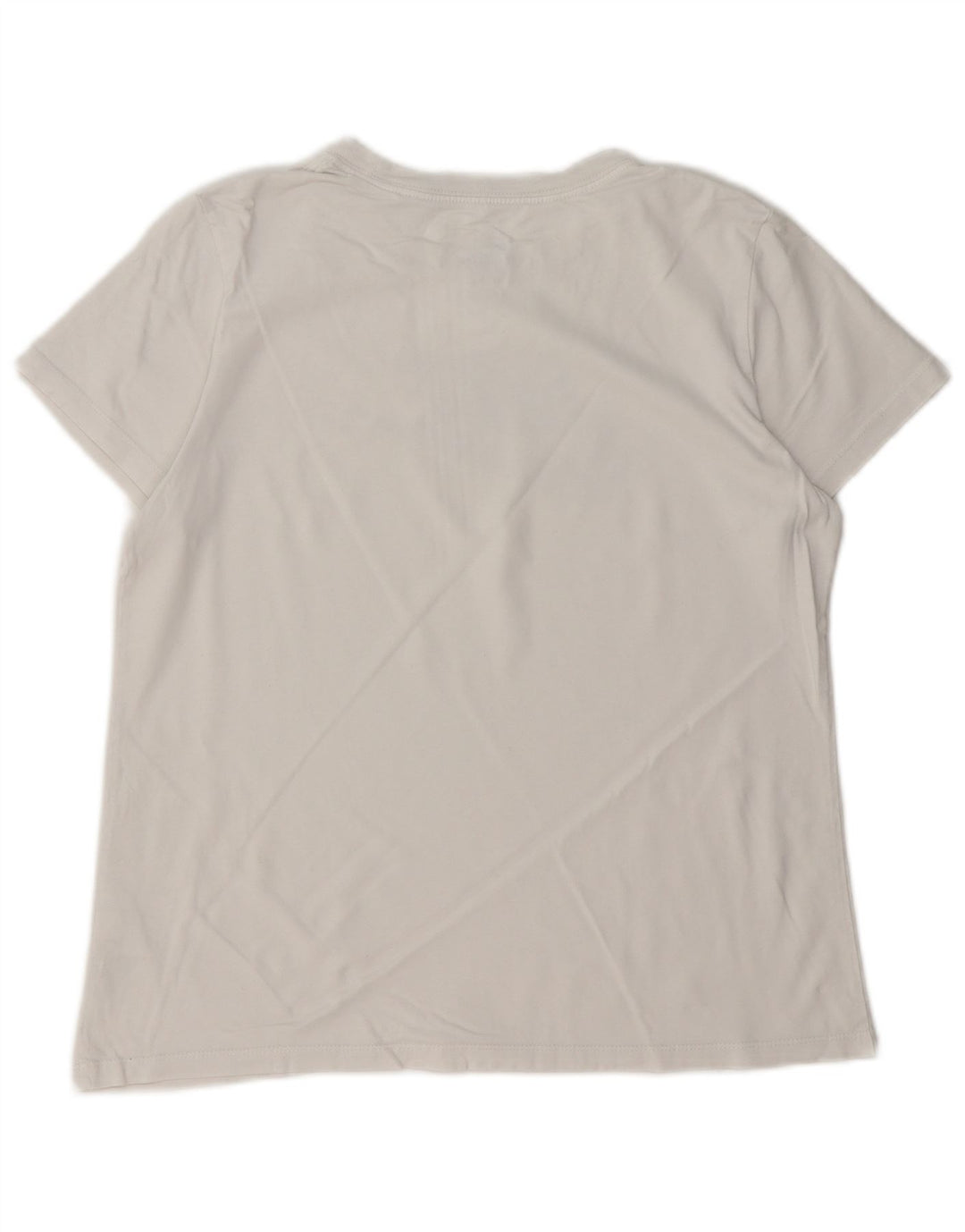 Nike - Camiseta gráfica para mujer, talla 40, talla grande, algodón blanco