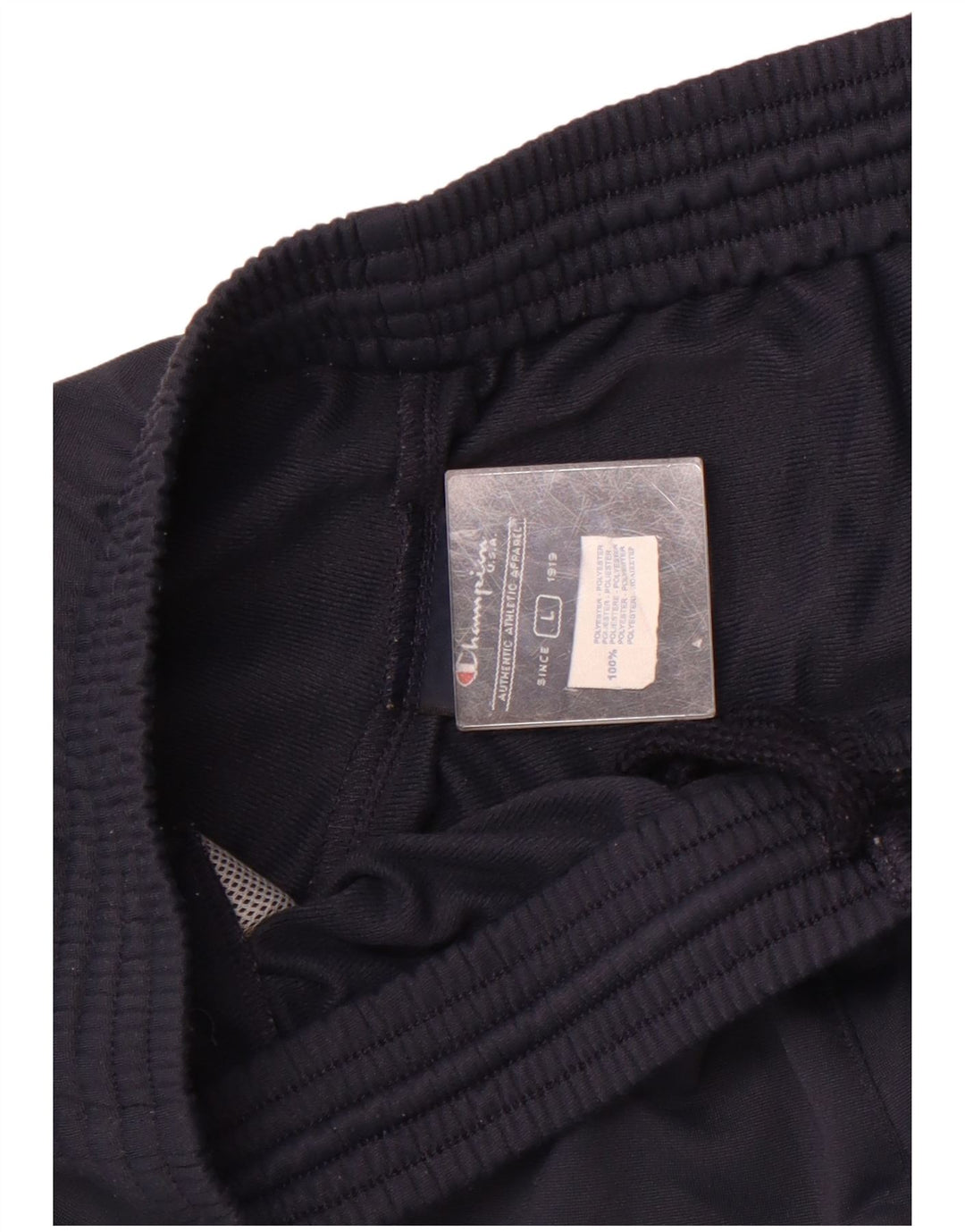 Champion Pantalón De Chándal Para Hombre Grande Azul Marino Poliéster