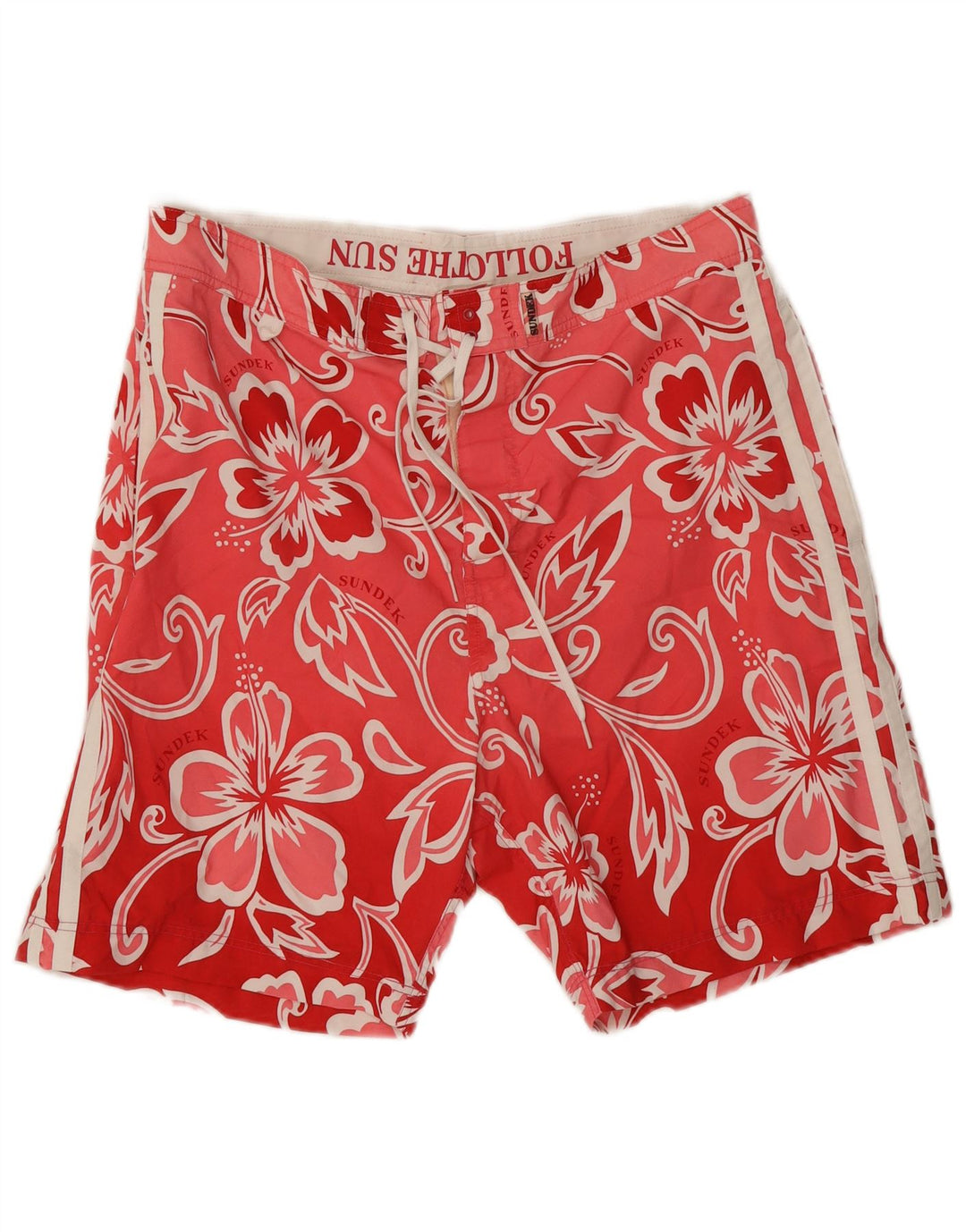 Bañador Sundek Hombre Grande Rosa Floral