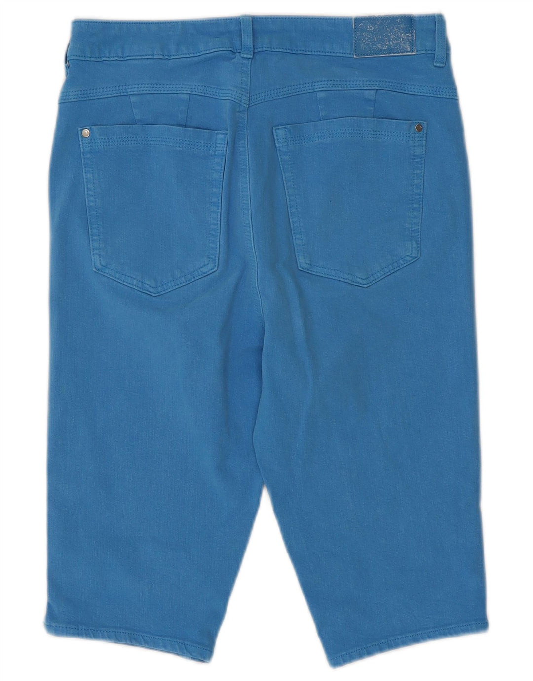 Marks & Spencer Bermudas vaqueras para mujer UK 12 Medium W28 Algodón azul