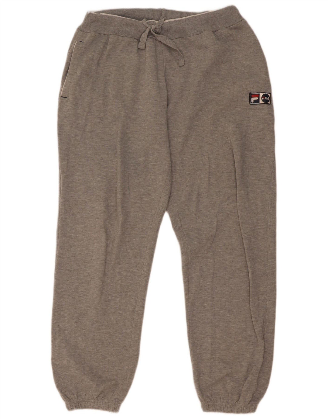 Fila Hombre Pantalones De Chándal Joggers Gris Medio Moteado