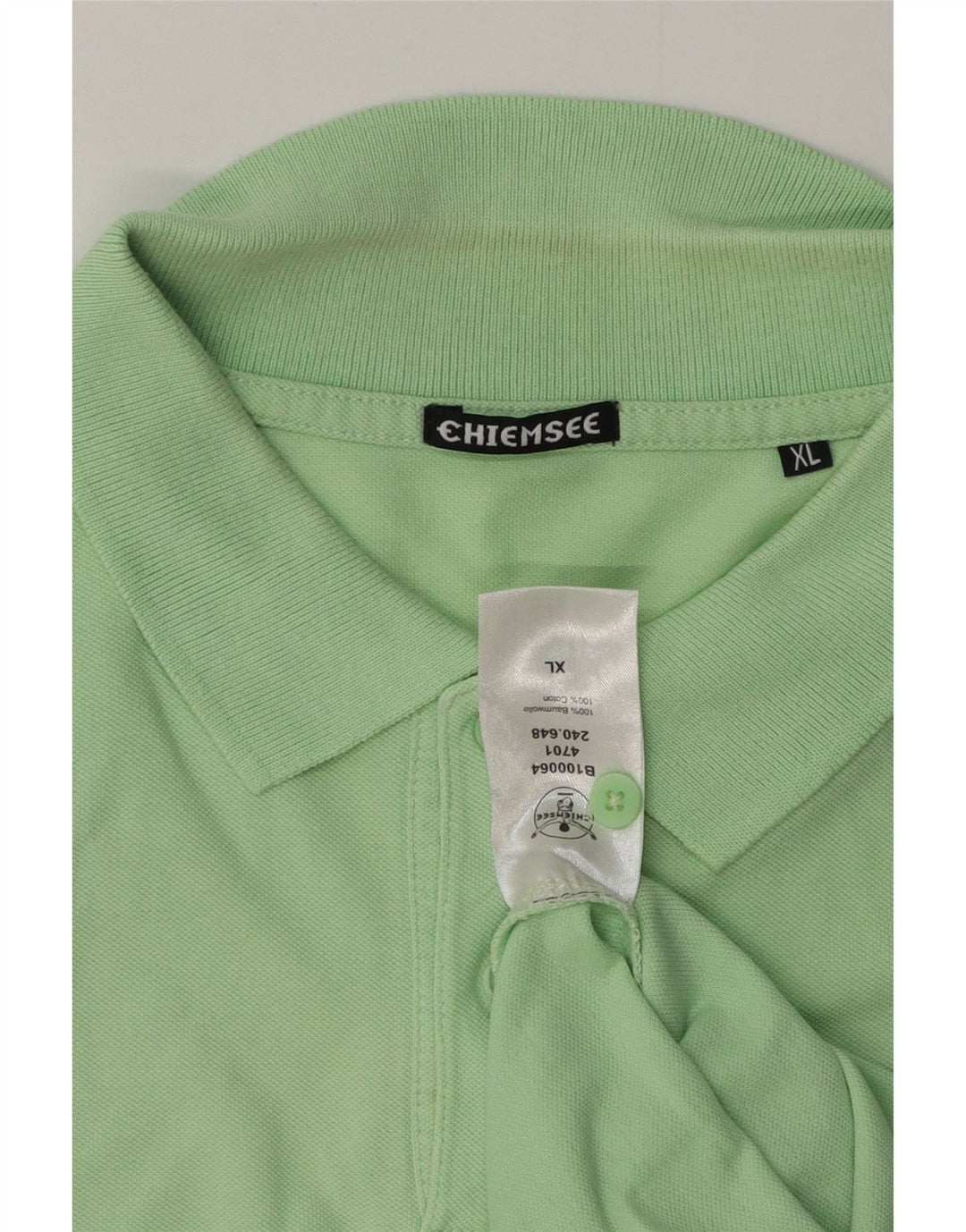 CHIEMSEE Polo Hombre XL Algodón Verde