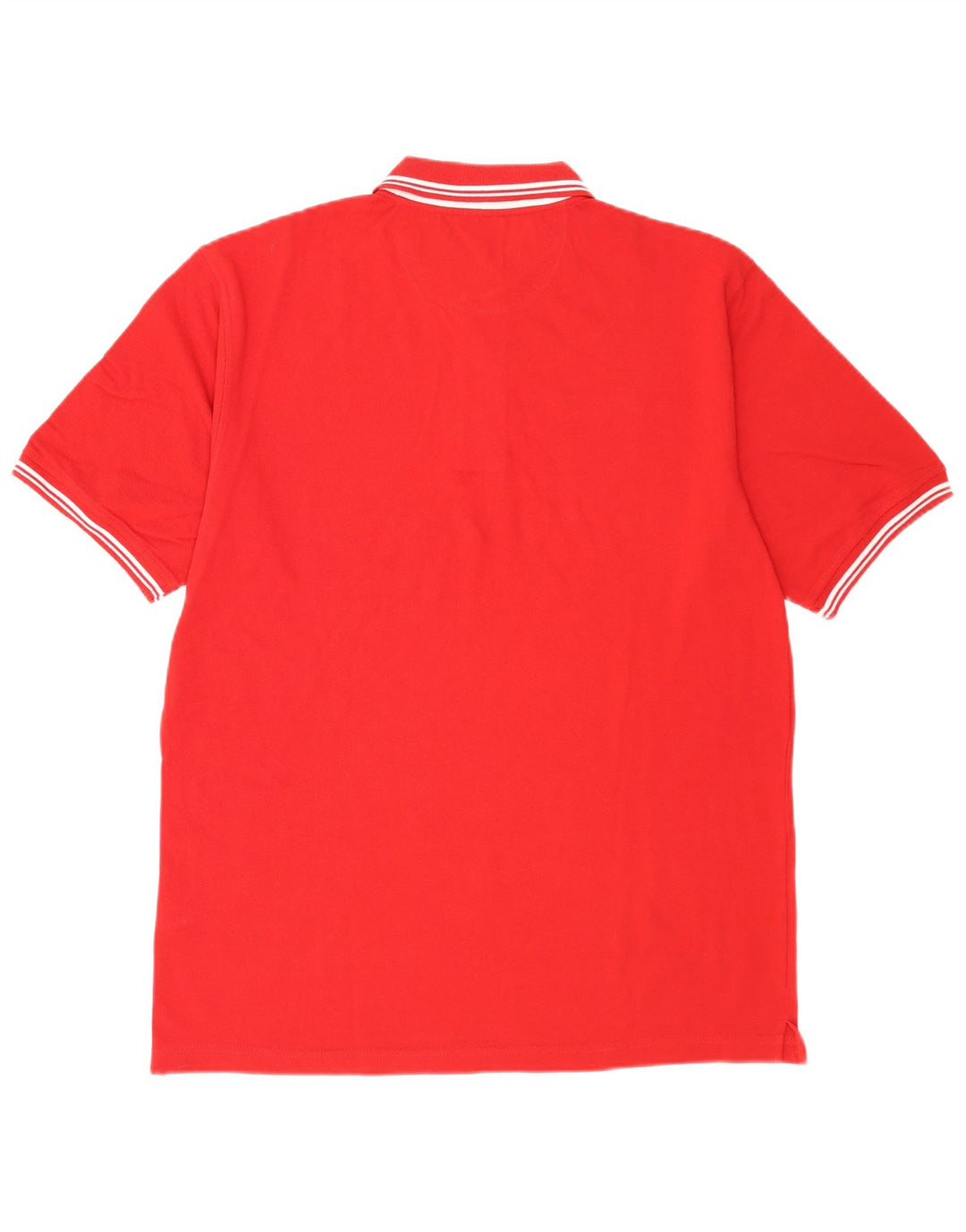 Polo Asics Hombre XL Algodón Rojo