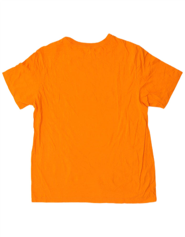 Nike - Camiseta gráfica para hombre, talla grande, color naranja