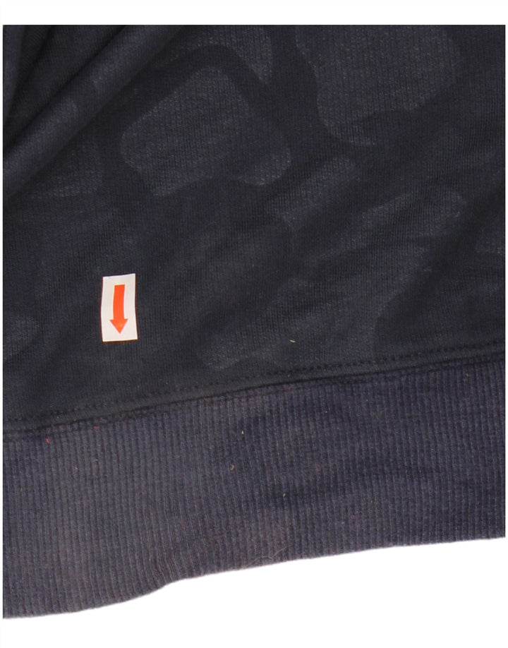 ADIDAS - Sudadera extragrande para mujer, talla 10, color azul marino