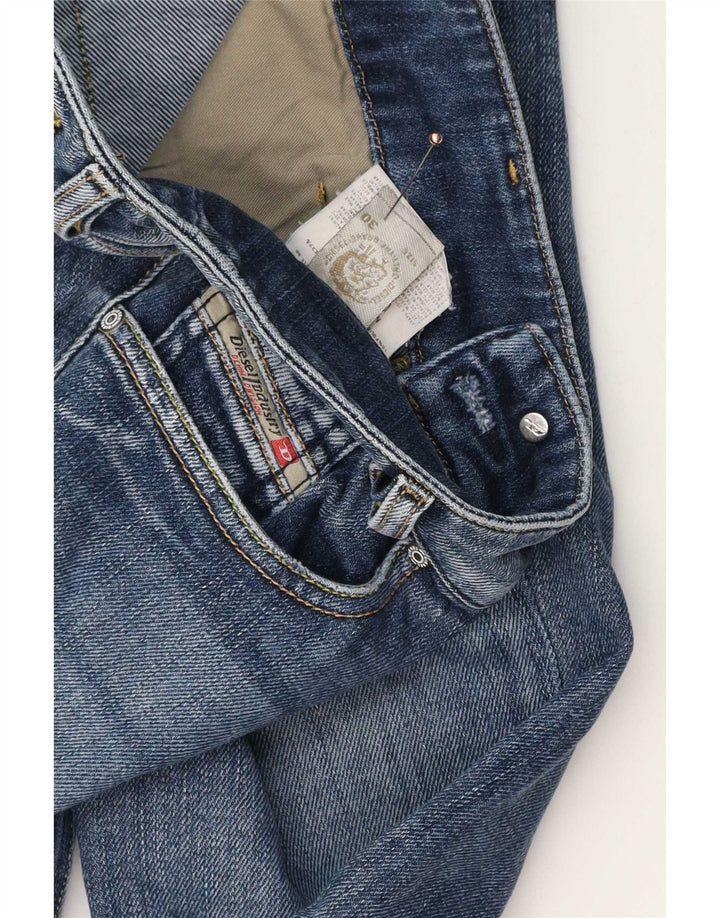 Vaqueros Bootcut Mujer Diesel W30 L27 Algodón Azul