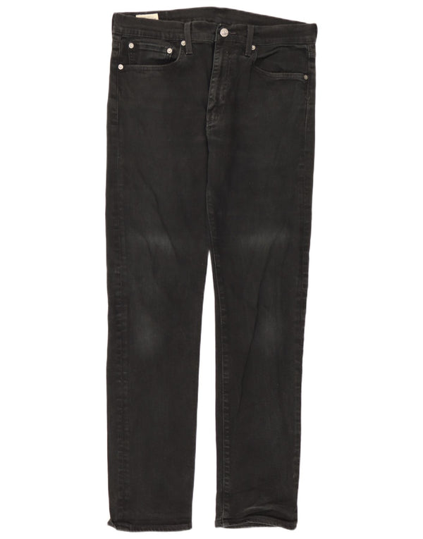 Levi's Vaqueros cónicos 502 para hombre W33 L31 Algodón negro