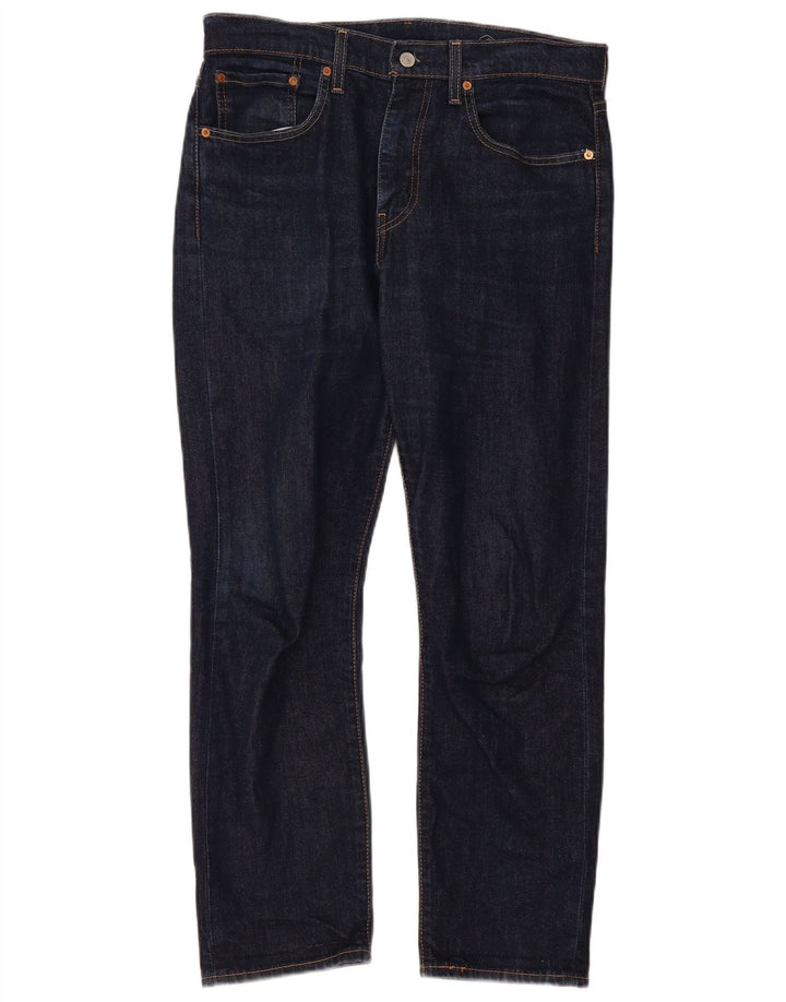 Vaqueros Levi's Mujer 502 Rectos W32 L30 Azul Marino