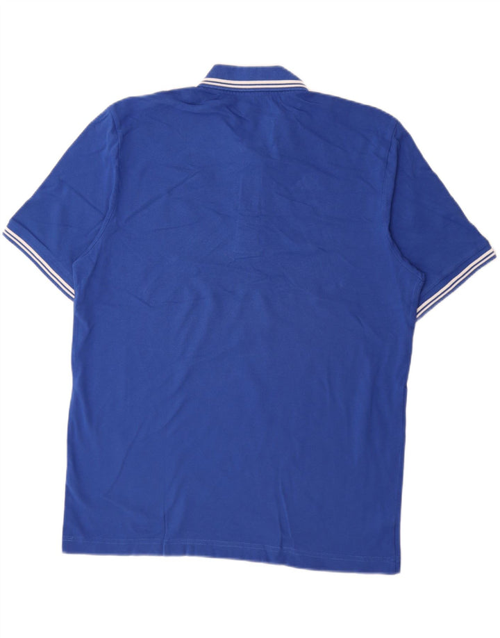 Kappa Polo Hombre Azul Grande