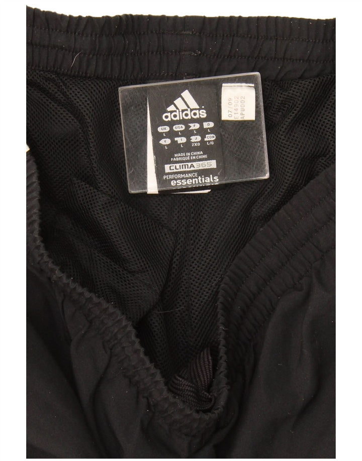 Adidas Mens Clima 365 Pantalones De Chándal Grande Negro Poliéster