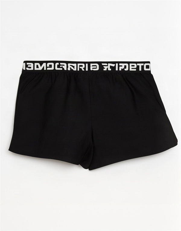 Under Armour Pantalones cortos deportivos de ajuste holgado Heat Gear para niñas 13-14 años XL Negro