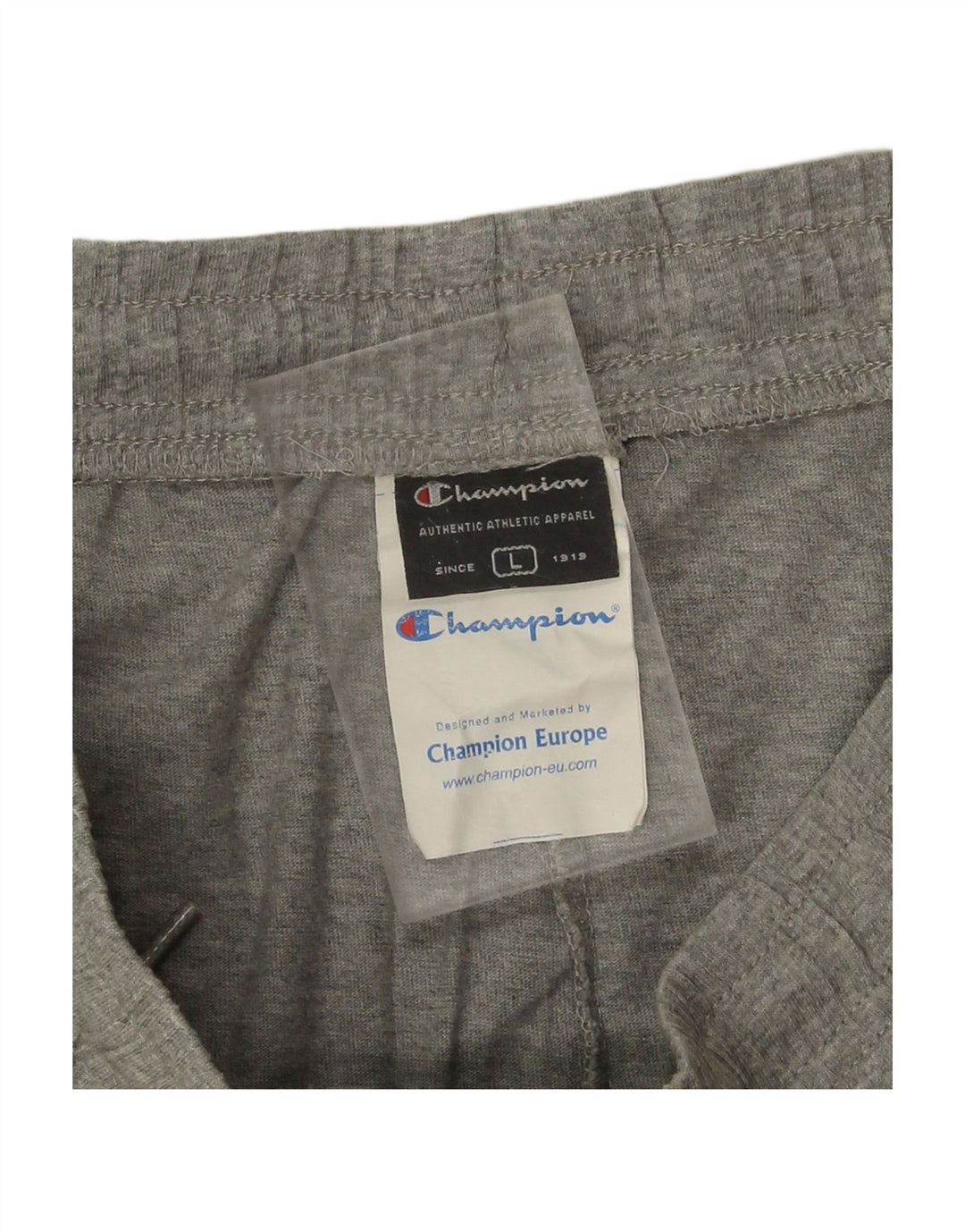 CHAMPION Mens Sport Shorts Large  Grey Cotton
