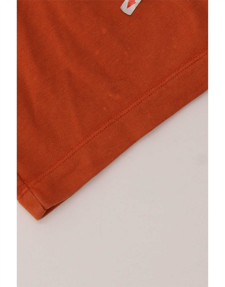 Jordan - Pantalones cortos deportivos con gráficos para hombre (algodón naranja pequeño)