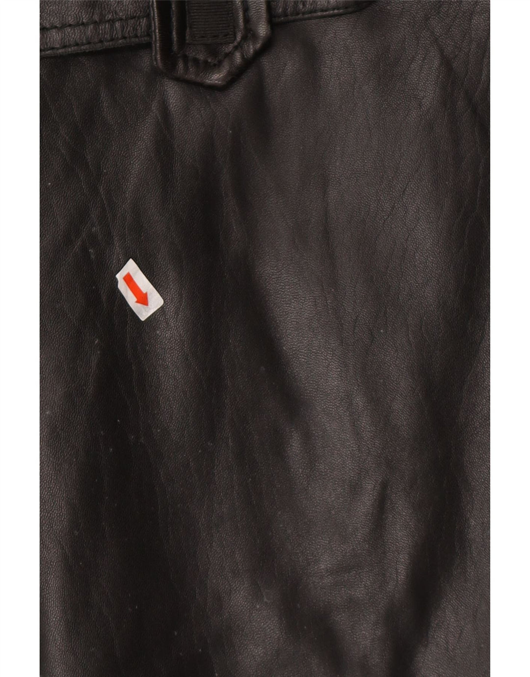 CONBIPEL Womens Leather Coat IT 48 XL Black Leather Vintage Conbipel and Second-Hand Conbipel from Messina Hembry 