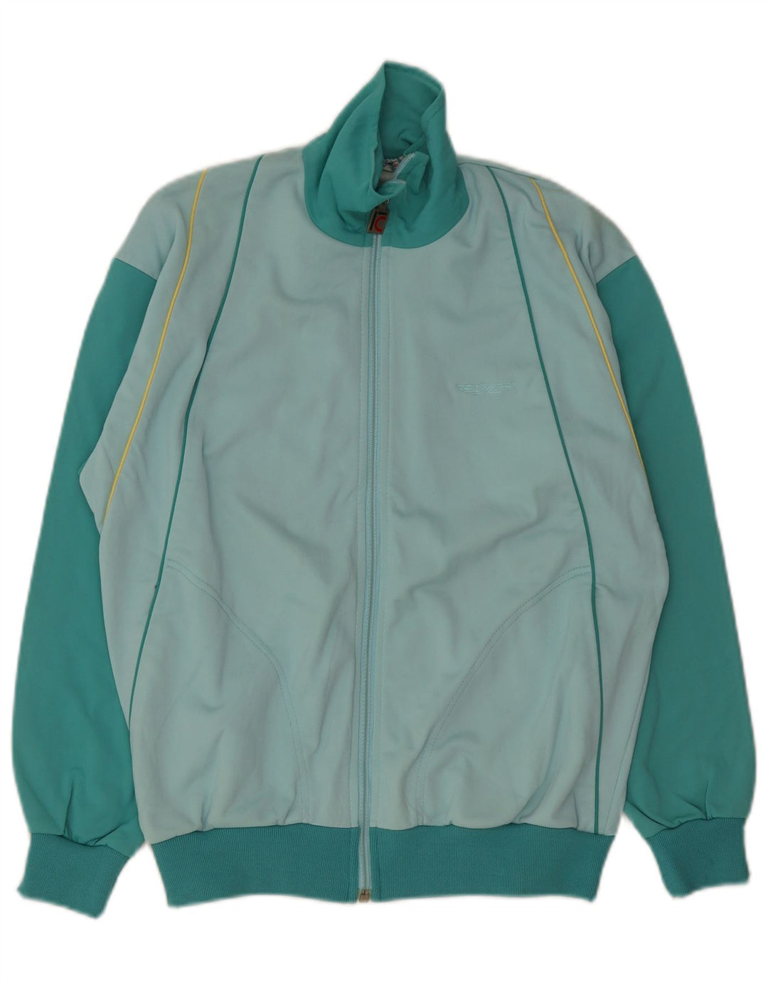 Campagnolo Chaqueta de chándal para hombre IT 48 Medium Green Colourblock
