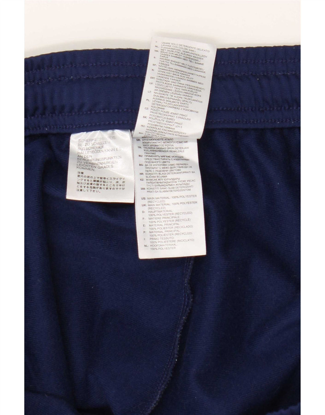 Adidas Pantalones de chándal para hombre Joggers 2XL Azul marino Poliéster