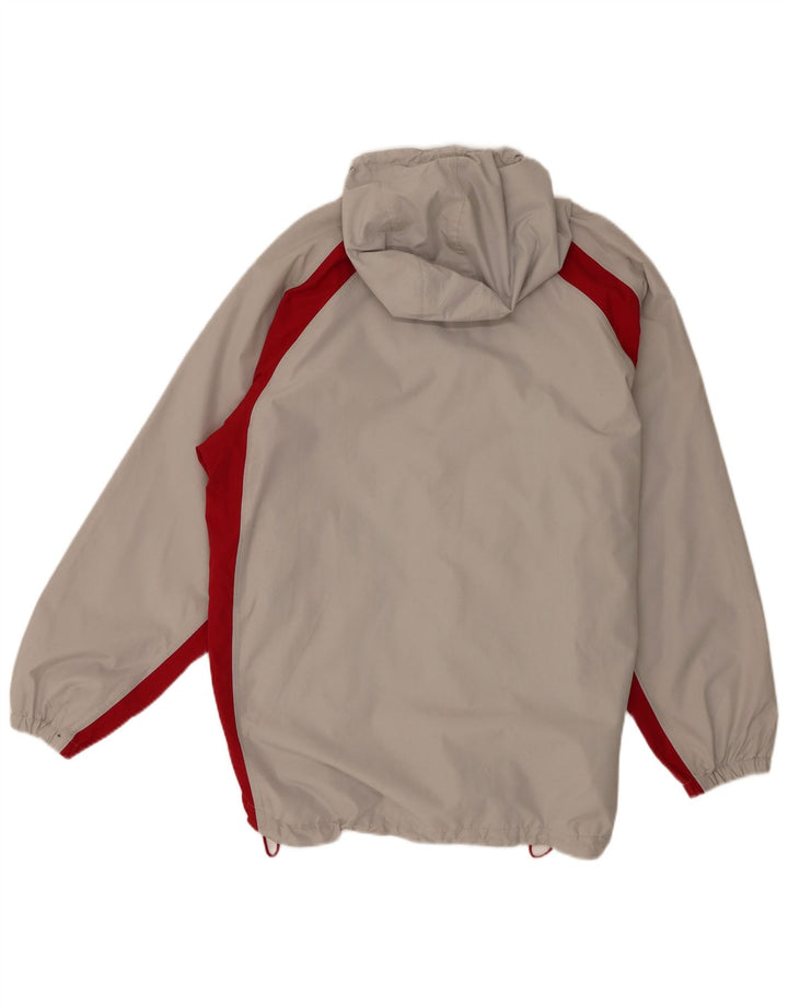 Jako - Chaqueta impermeable con capucha para hombre, talla 40, color gris grande