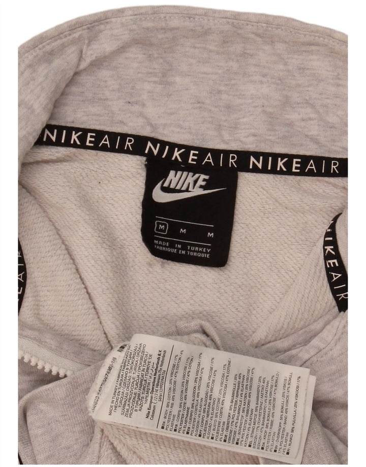 Nike Mujer Nike Air Graphic Sudadera Jumper UK 14 Gris Medio