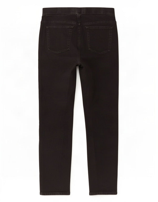 Marks & Spencer Jeans Jegging para Mujer UK 10 Small W28 L27 Algodón Negro