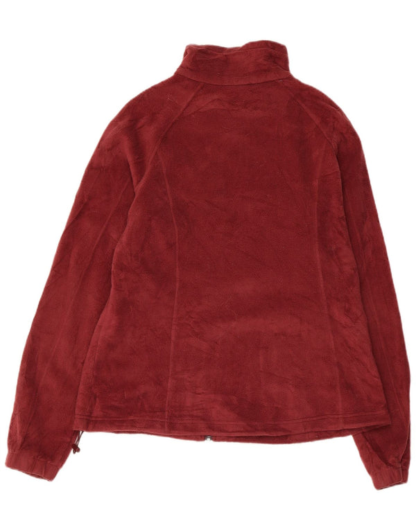 Chaqueta polar COLUMBIA para mujer ES 40 XL Poliéster burdeos