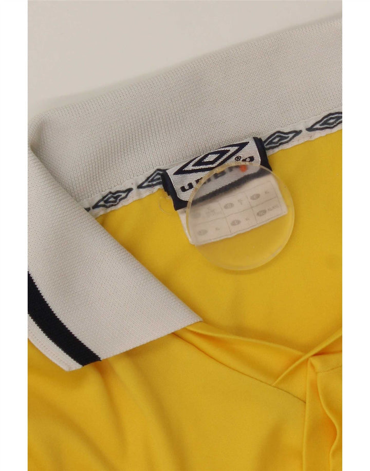 Umbro Conjunto gráfico de 2 piezas para hombre XL Poliéster color block amarillo