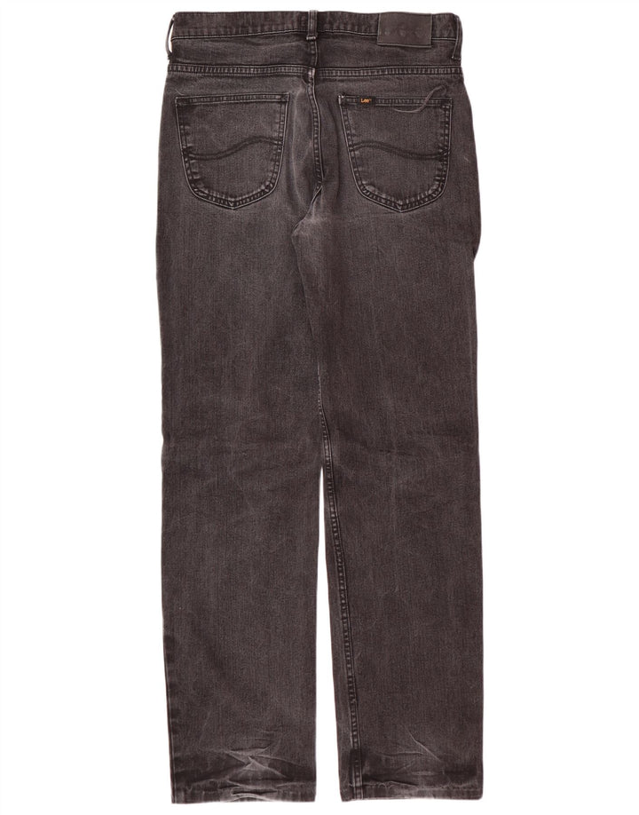 LEE Vaqueros rectos Brooklyn para hombre W34 L33 Algodón gris