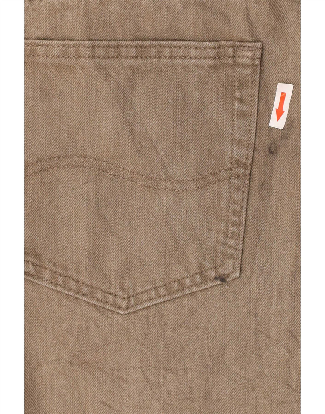 Lee Jeans Rectos De Corte Regular Para Hombre W36 L29 Algodón Caqui