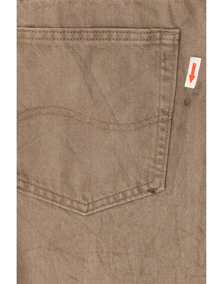 Lee Jeans Rectos De Corte Regular Para Hombre W36 L29 Algodón Caqui